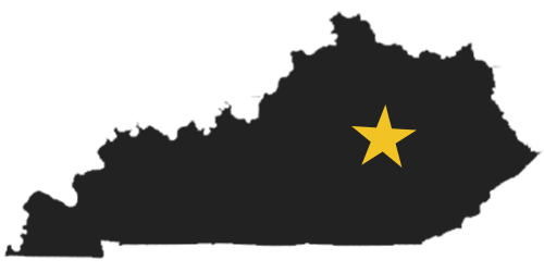 map of Kentucky